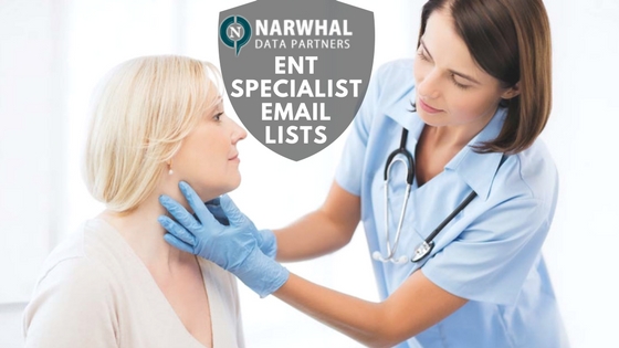 Get updated and verified database, 100% deliverable contacts with result driven ENT Specialist Email List from Narwhal Data Partners