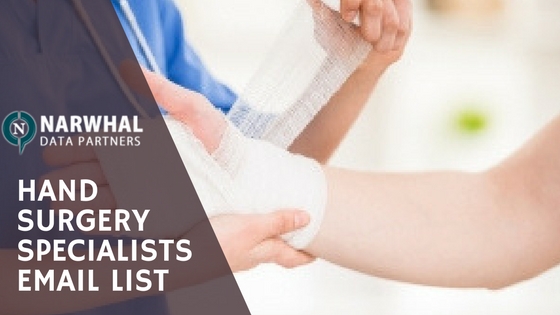 Hand Surgery Specialists Email List