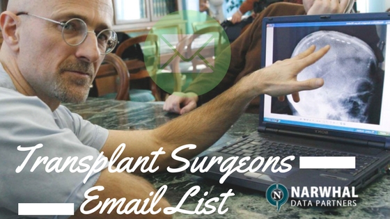 Transplant Surgeons Email List
