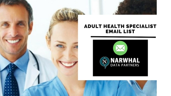 Adult Health Specialist Email List