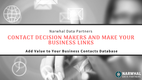 Contact Decision Makers and Make Your Business Links