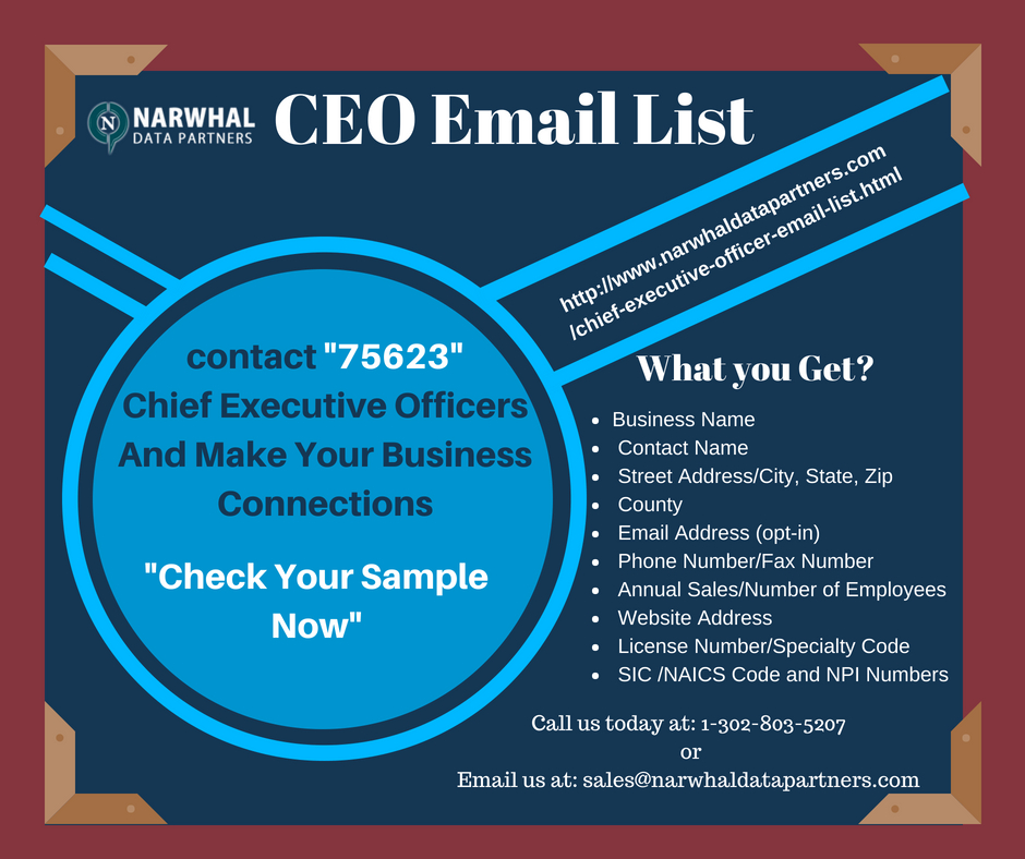 CEO Mailing list
